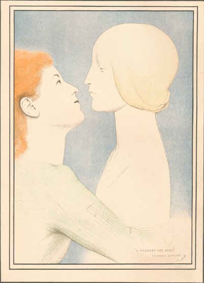 A Travers Les Ages, ca. 1895 von Fernand Khnopff