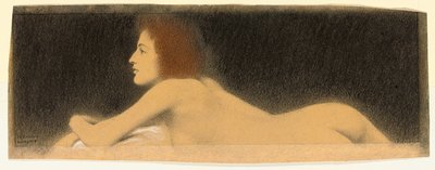 Aktstudie, ca. 1910 von Fernand Khnopff