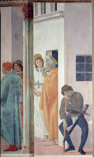 St. Peter aus dem Gefängnis befreit, ca. 1480 von Filippino Lippi