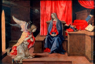 Die Verkündigung von Filippino Lippi