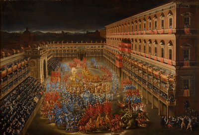 Karussellturnier von Filippo Gagliardi