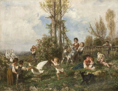 Frühling von Filippo Palizzi