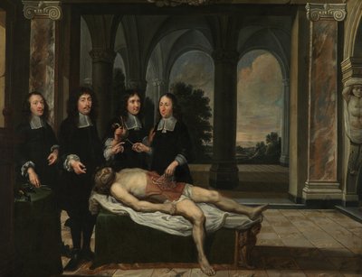 Anatomieunterricht von Flemish School