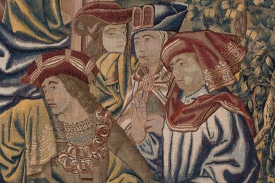 Die Erlösung des Menschen (Wandteppich) von Flemish School