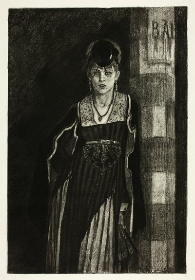 Der Absinthtrinker von Félicien Rops