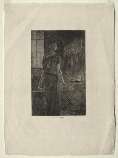 Die Hängung von Levallois-Perret, ca. 1880 von Félicien Rops