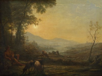 Der Hirte von Follower of Claude Lorrain