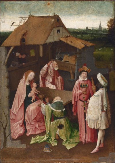 Anbetung der Könige von Follower of Hieronymus Bosch
