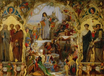 Chaucer, Samen und Früchte von Ford Madox Brown