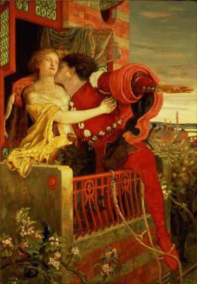 Romeo und Julia von Ford Madox Brown