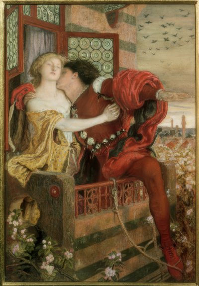 Romeo und Julia von Ford Madox Brown