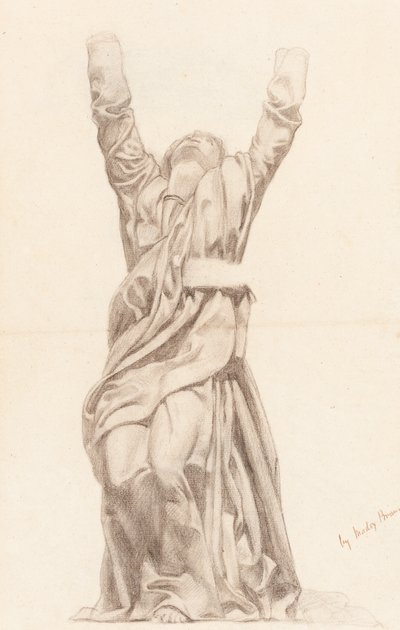 Die ohnmächtige Jungfrau [recto] von Ford Madox Brown