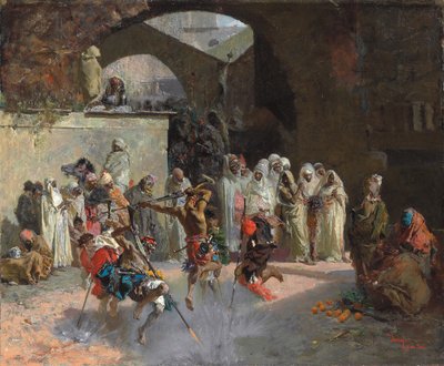 Arabische Fantasie, 1866 von Fortuny y Carbó