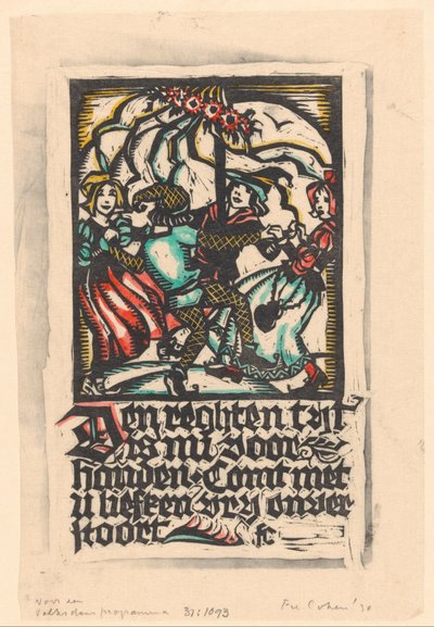 Maibaum von Fré Cohen (signed by artist)