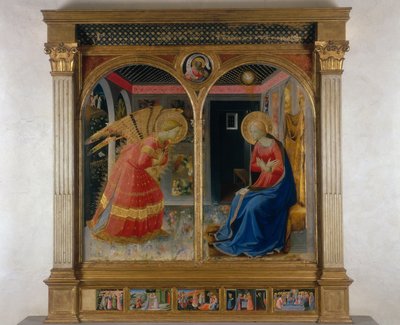 Die Verkündigung, ca. 1432 von Fra Angelico