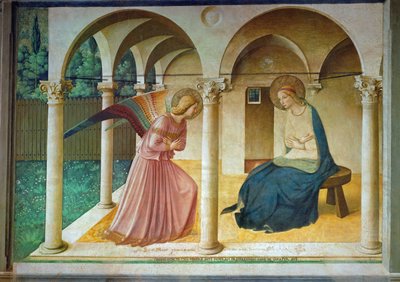 Die Verkündigung von Fra Giovanni Angelico da Fiesole