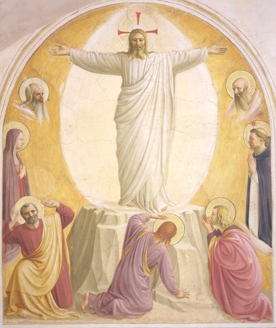 Die Verklärung Jesu von Fra Giovanni Angelico da Fiesole