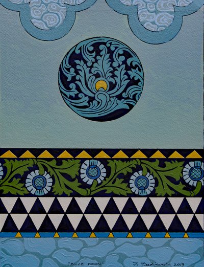 Blauer Mond von Frances Ferdinands