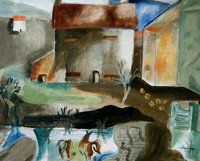 Der Mühlenteich, ca. 1930 von Frances Hodgkins