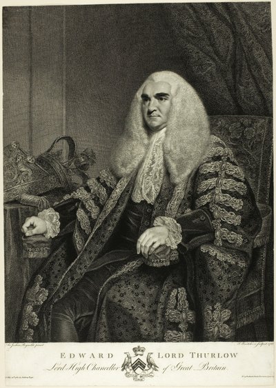 Edward, Lord Thurlow von Francesco Bartolozzi