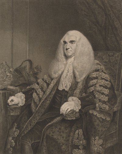 Edward, Lord Thurlow, 1782 von Francesco Bartolozzi