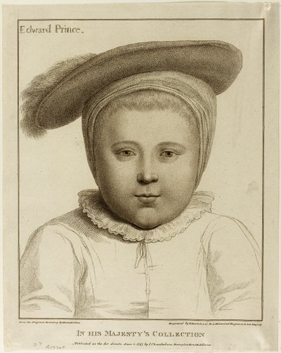 Edward, Prinz von Wales von Francesco Bartolozzi