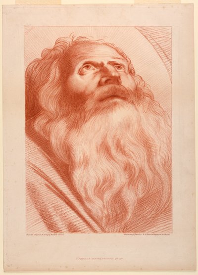 Kopf eines alten Mannes von Francesco Bartolozzi