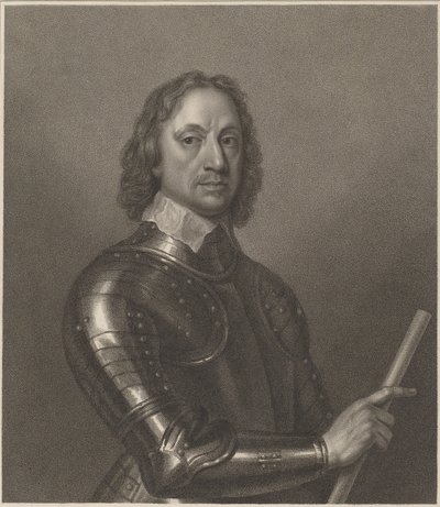 Oliver Cromwell, 1802 von Francesco Bartolozzi