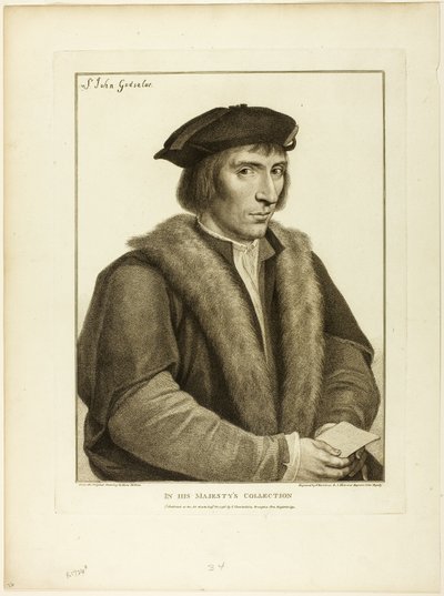 Sir John Godsalve von Francesco Bartolozzi