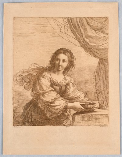 Sophonisba mit einer Schale von Francesco Bartolozzi