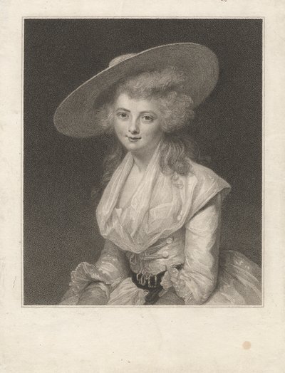 Die ehrenwerte Miss Bingham von Francesco Bartolozzi