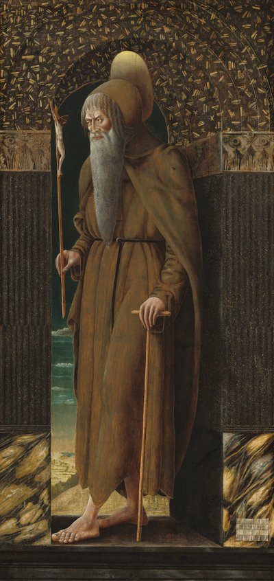 Heiliger Hieronymus, ca. 1470-1475 von Francesco Benaglio