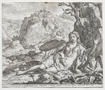 Die reuige Magdalena, 1650 von Francesco Cozza