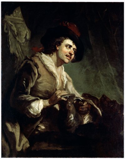 Mann mit einem Krug, 18. Jahrhundert von Francesco Giuseppe Casanova