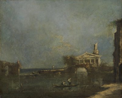 Lagune bei Venedig von Francesco Guardi (attributed to)