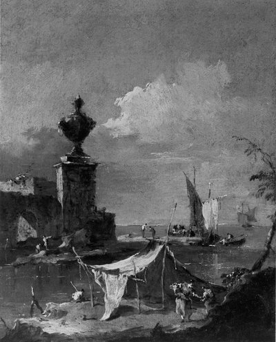 Capriccio: Die Lagune von Francesco Guardi