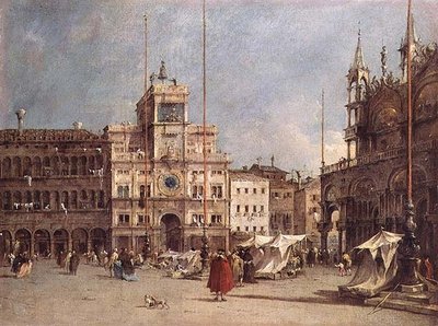 Der Uhrturm, Venedig von Francesco Guardi