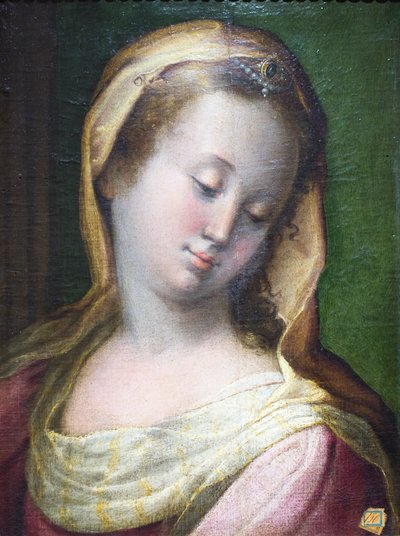 Kopf der Madonna von Francesco Longhi