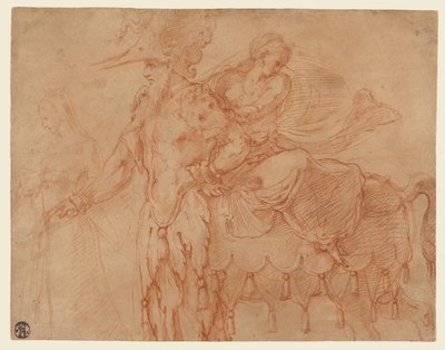Kentaur und Lapith von Francesco Primaticcio