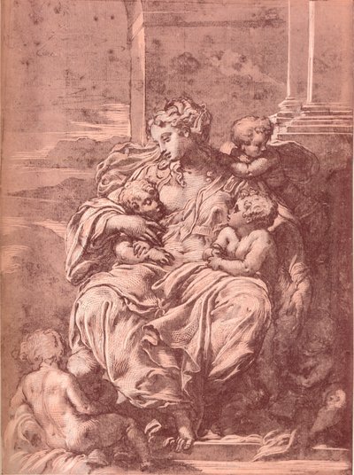 Nächstenliebe, 16. Jahrhundert, 1903 von Francesco Primaticcio