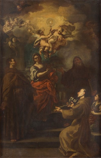 Anbetung der Eucharistie von Francesco Solimena