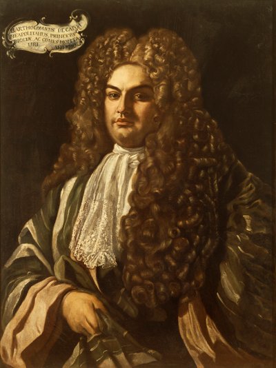 Porträt von Bartolomeo di Capua von Francesco Solimena