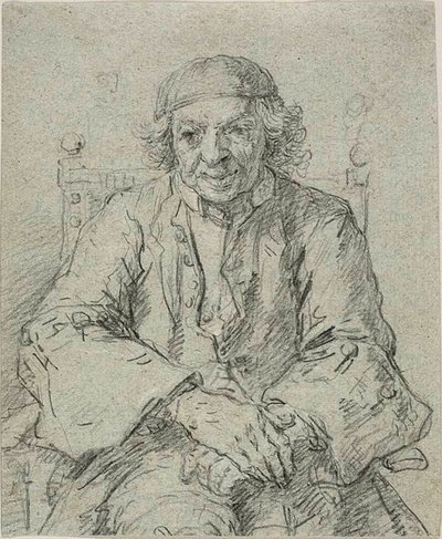 Porträt eines alten Mannes von Francesco Zuccarelli