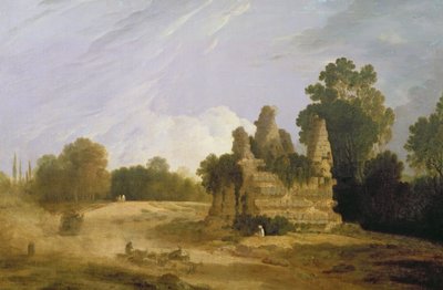 Das Grab der Horatier und Kuriatier von Francesco Zuccarelli