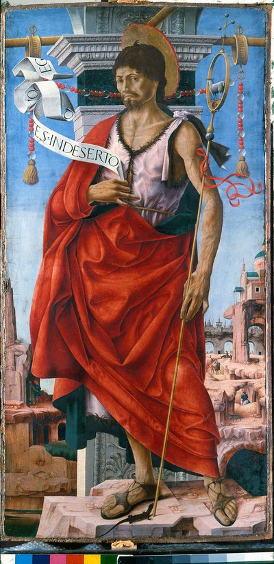 Johannes der Täufer von Francesco del Cossa