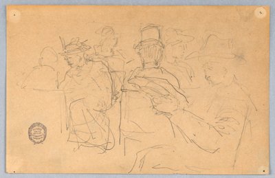 Zugpassagiere von Francis Augustus Lathrop
