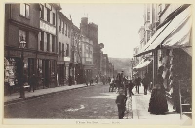 33. Exeter, Fore Street, 1860-94 von Francis Bedford