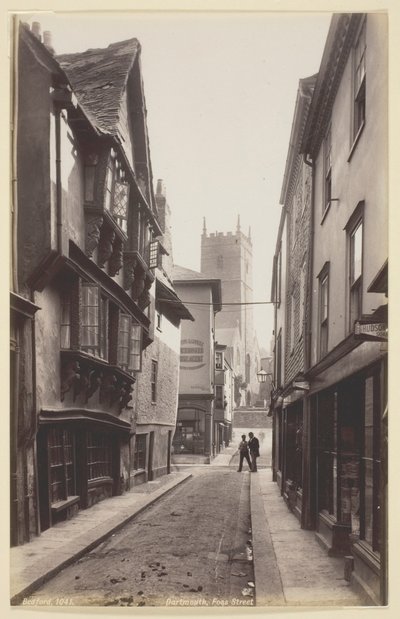 Dartmouth, Foss Street von Francis Bedford