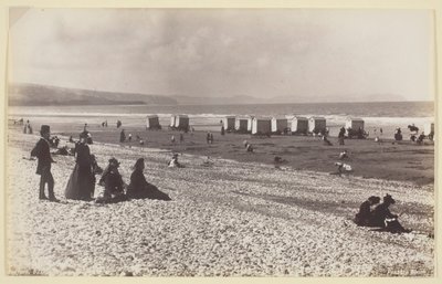 Strand von Pensarn von Francis Bedford