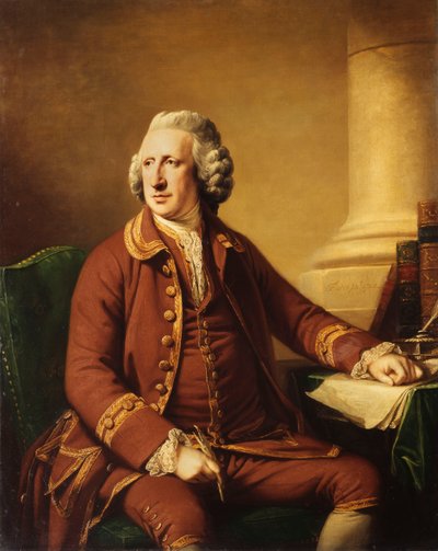 Porträt von Charles Howard von Francis Cotes
